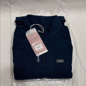 FIGS x Team USA Men's Fleece 1/4 Zip Top